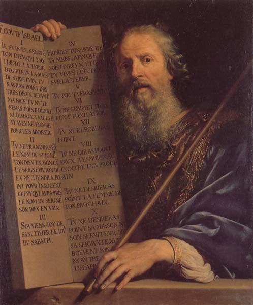Philippe de Champaigne Moses with th Ten Commandments